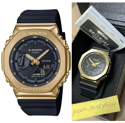 CASIO G-SHOCK GM-2100G-1A9JF Gold Metal Case Series Analog Digital