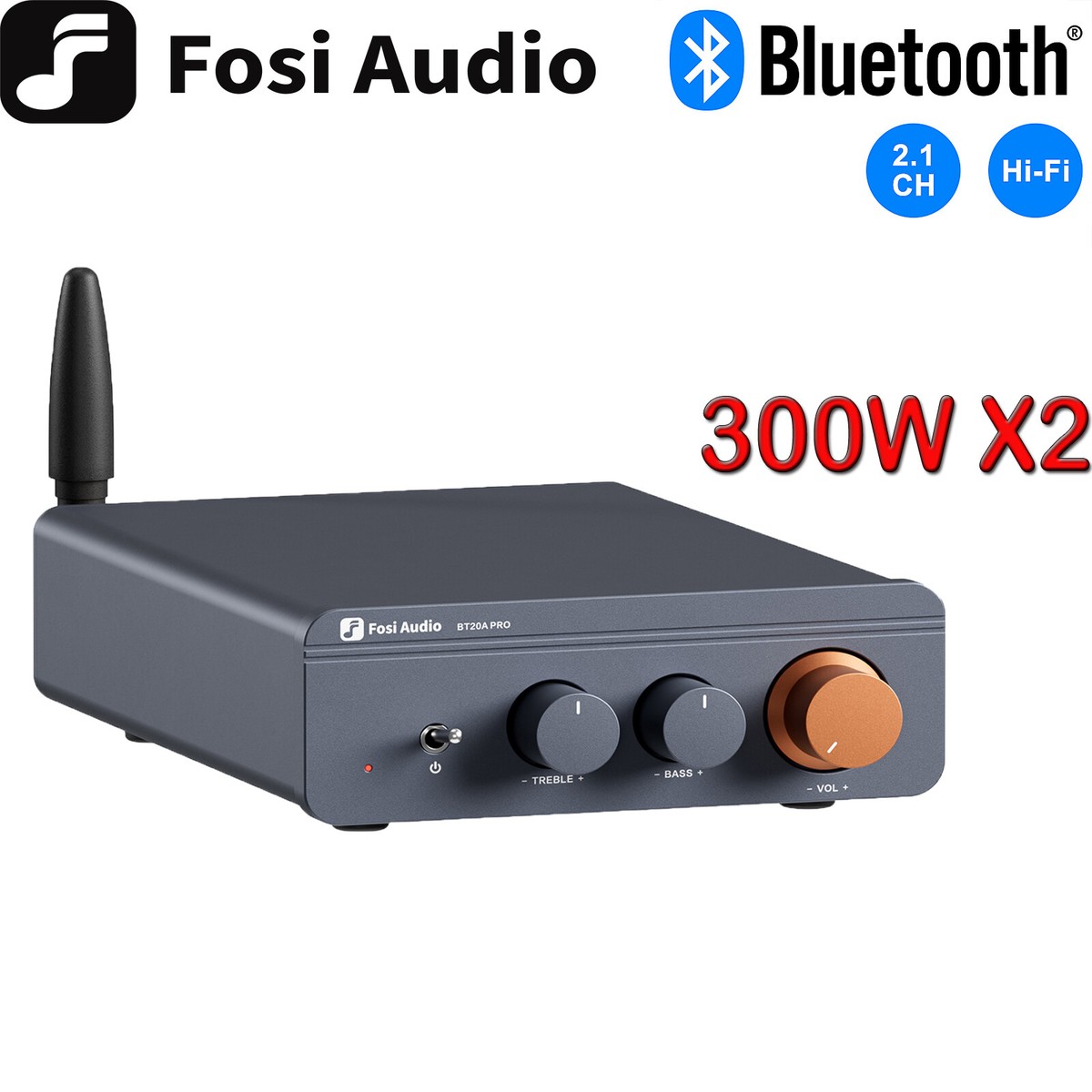 Fosi Audio BT20A PRO Bluetooth 5.0 Amplifiers TPA3255 2.0 Channel