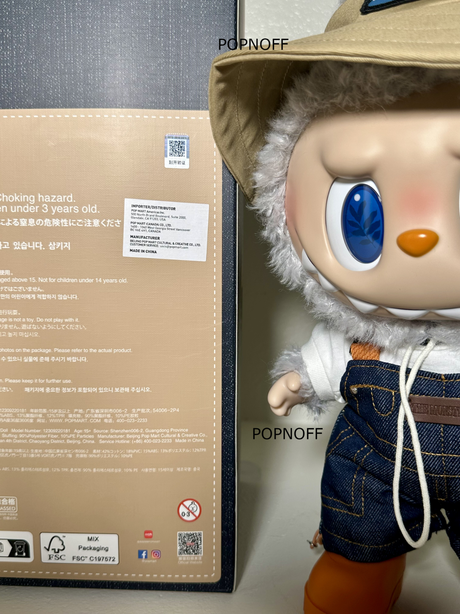 POP MART - Labubu The Monsters- Fall In Wild Series- Big Plush