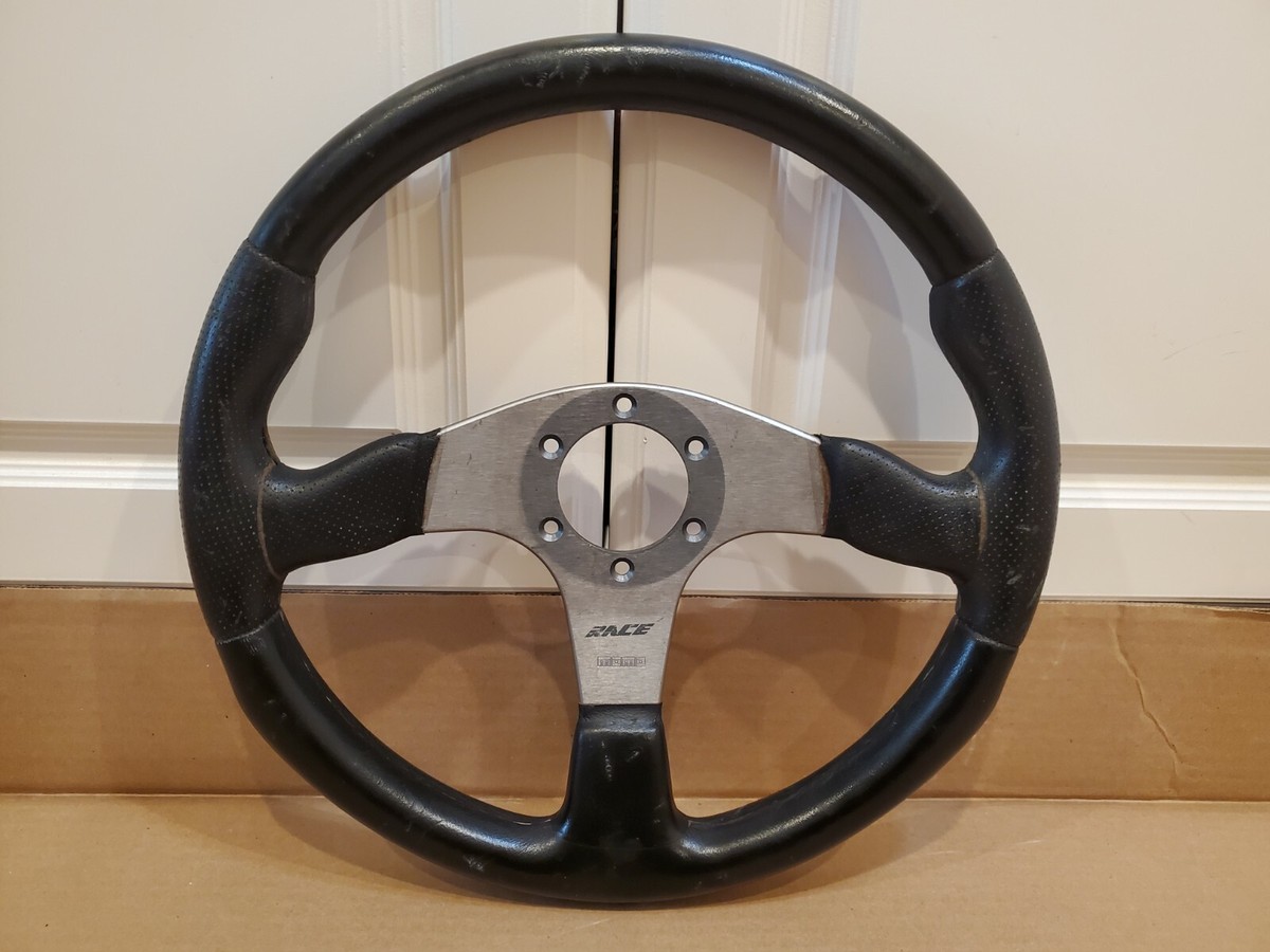MOMO RACE TYP D35 KBA 70116 GENUINE LEATHER STEERING WHEEL DC2 EG6