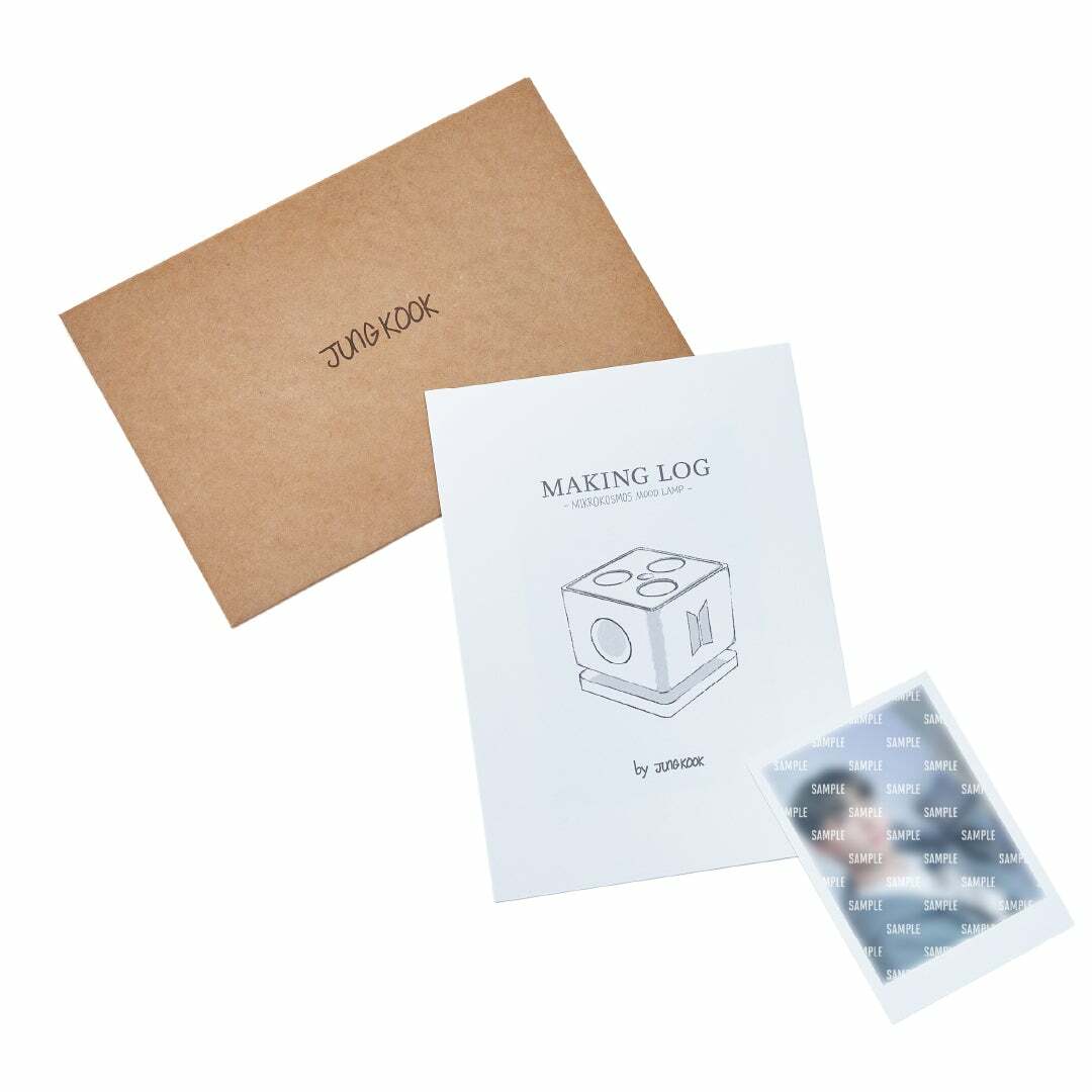BTS JUNGKOOK Mikrokosmos Mood Lamp ARTIST MADE COLLECTION Limited
