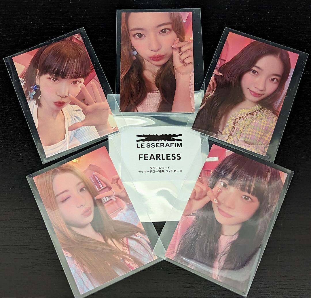 LESSERAFIM FEARLESS ショーケース サクラ 咲良 トレカ LESSERAFIM