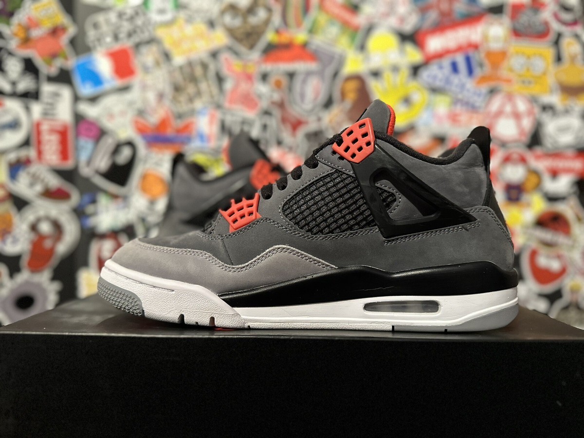 2022 Nike Air Jordan 4 Infrared Size 8.5 (DH6927-061) OG IV Retro