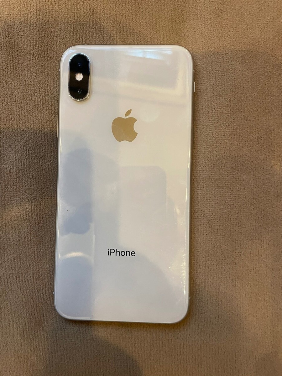 Apple iPhone X - 64GB - white (Unlocked) A1901 | eBay