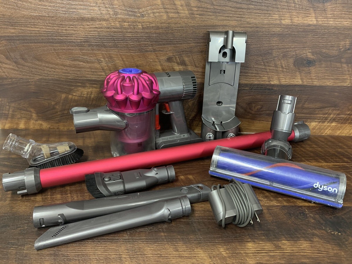 Dyson V6 Motorhead Vacuum W/ 6 Attachments Charger and Dock. | eBay