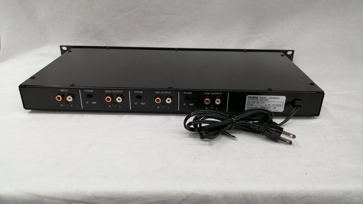FOSTEX EN3000 Channel Divider Used JP | eBay