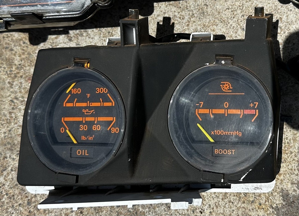 1984 Nissan Z31 300ZX Turbo Gauge Cluster And Boost/oil Pressure