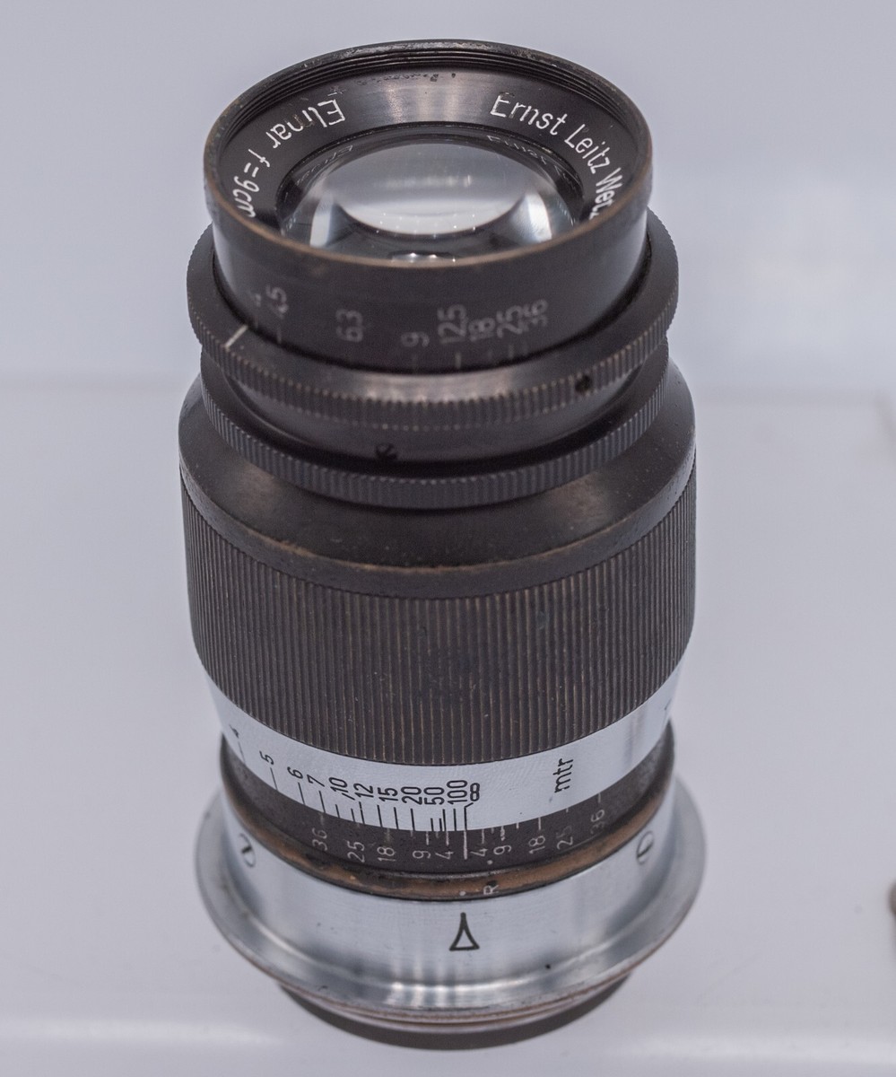 1938 - Leitz Leica Elmar 9cm 90mm F4 LTM Rangefinder Mount Prime