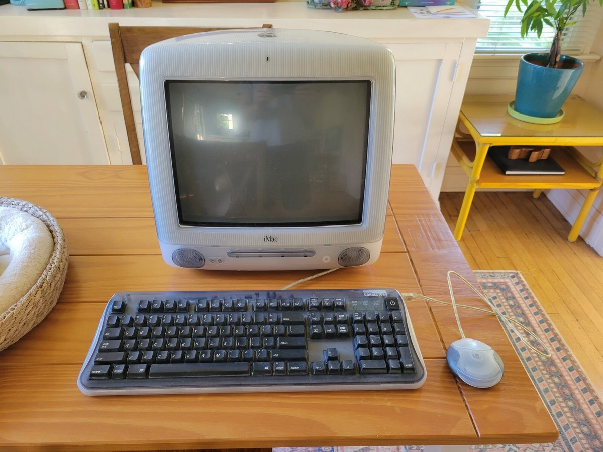 RETRO WORKING Apple iMac G3 Graphite vintage Macintosh all in one