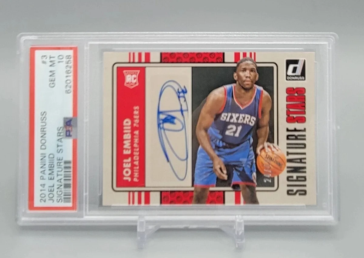 Joel Embiid 10 Graded Basketball Rookie Sports Trading Cards