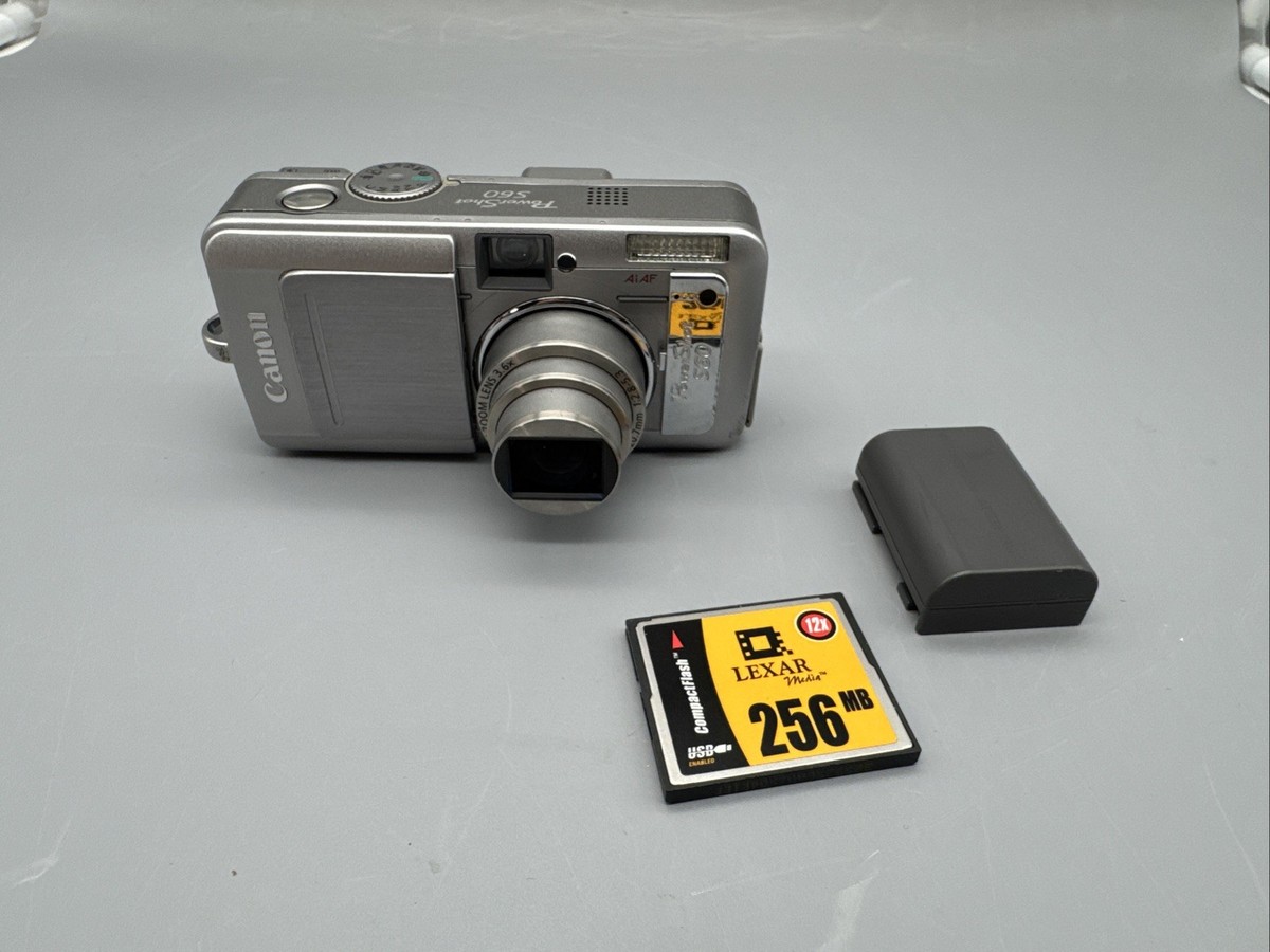 Canon Power Shot S60 Digital Camera Compact 5.0 MP PC1088 W