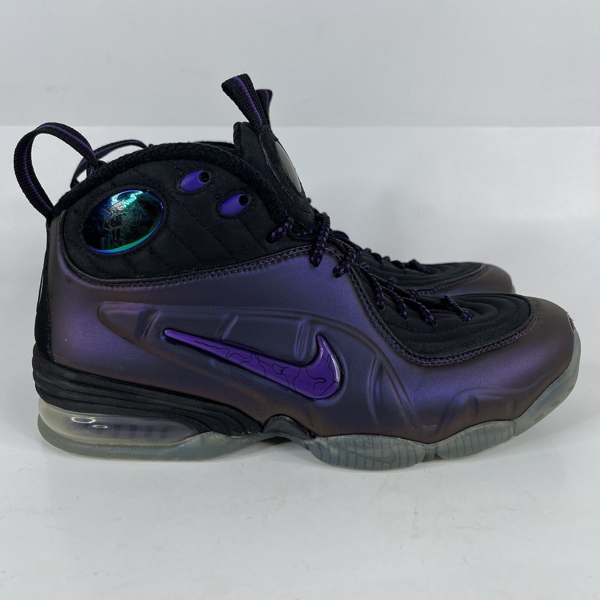 Nike Mens Air 1/2 Cent Penny Eggplant Foamposite 344646-500
