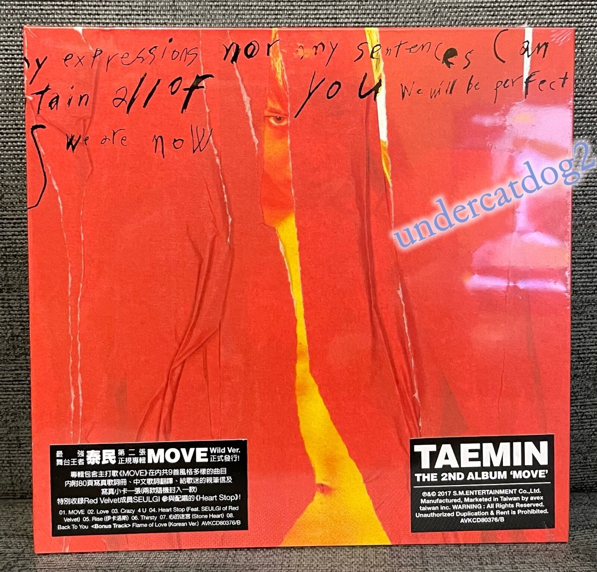 SHINee Tae Min Vol.2 MOVE Taiwan CD+Card (Wild Ver.) TaeMin | eBay