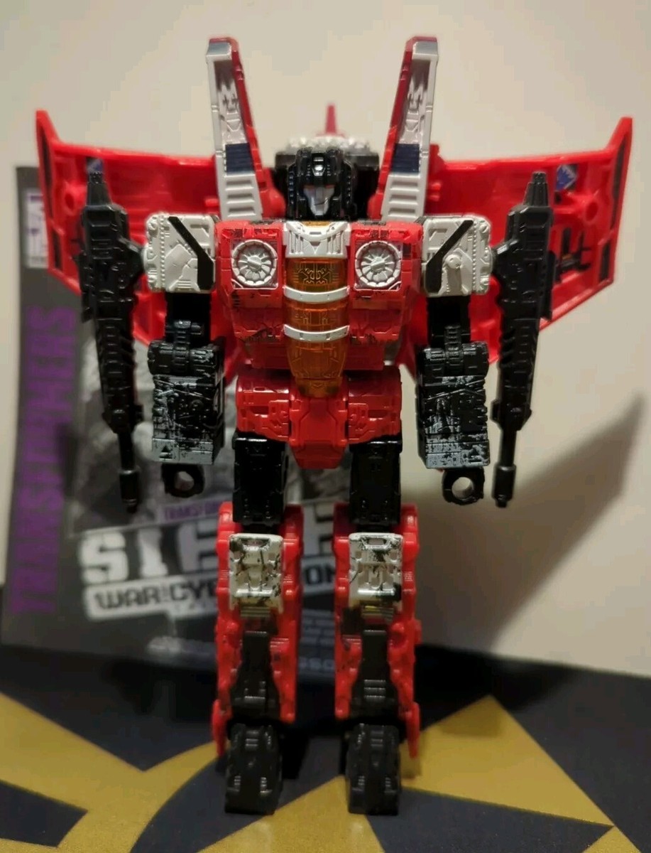 Transformers War For Cybertron Siege Voyager Red Wing WFC-GS02 W