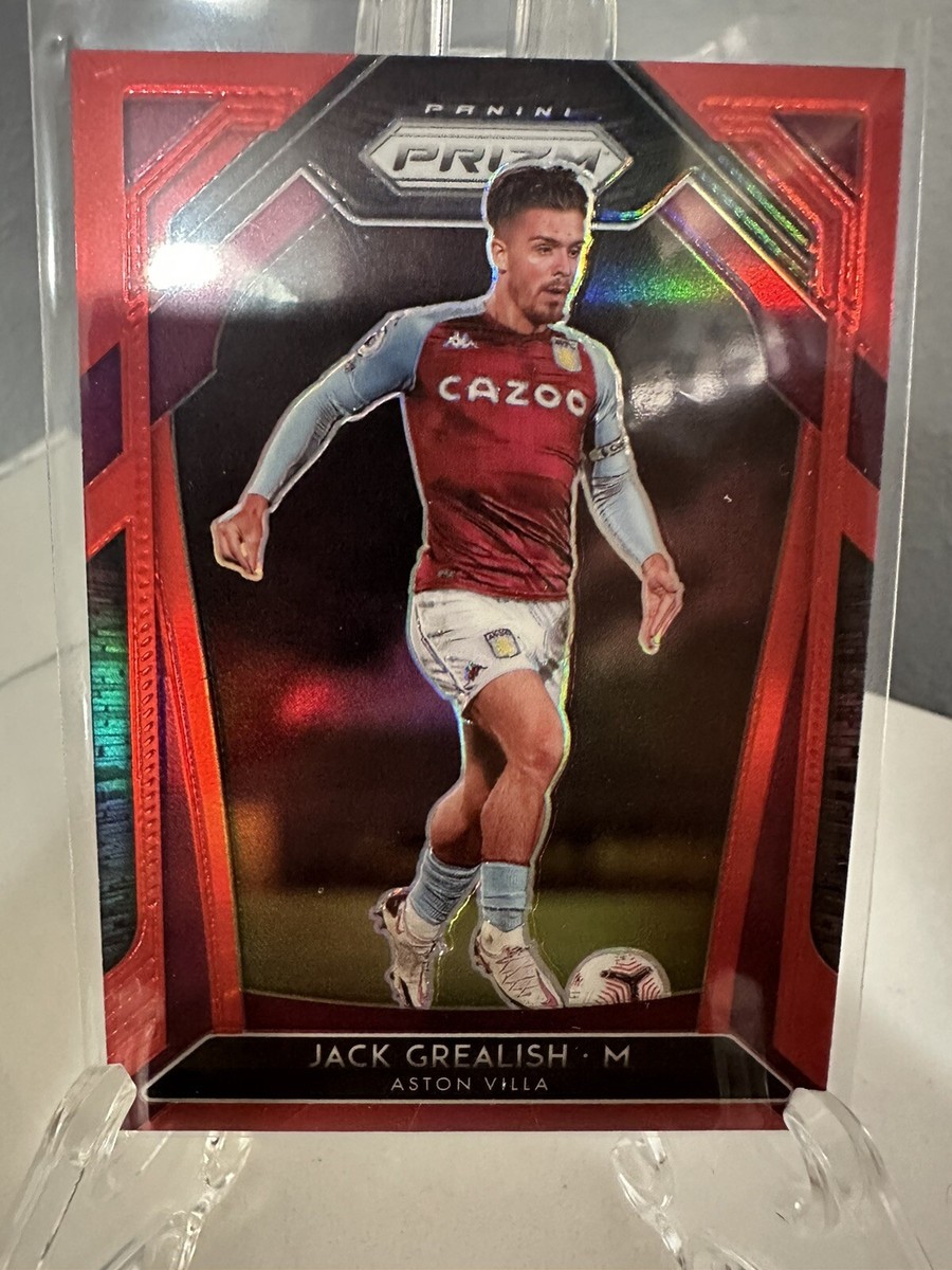2020-21 JACK GREALISH 129/149 PANINI PRIZM PREMIER LEAGUE RED | eBay