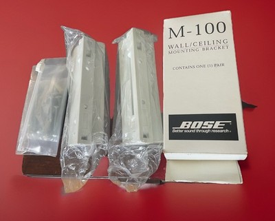 Bose-Brackets For Bose 161 Bookshelf Speakers White Brackets 2