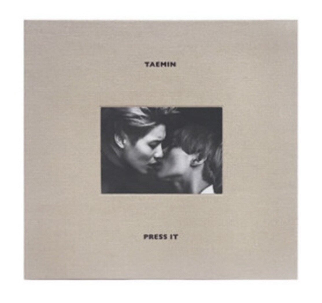 SHINee TAEMIN - PRESS IT Solo 1st Album SEALED Rare CD+PHOTOCARD+