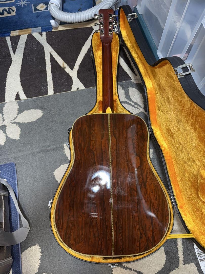 Acoustic Guitar EGIMA REAL J-25 Natural Made in Japan with Hard