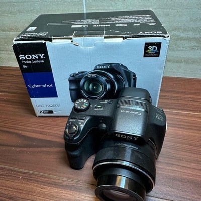 Sony Cyber-shot DSC-HX200V 18.2MP Digital Camera - Black for sale