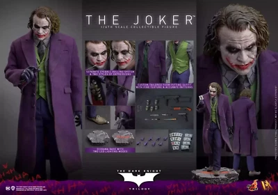 Hot Toys DX32 Batman The Dark Knight Trilogy Joker 1/6 Figure