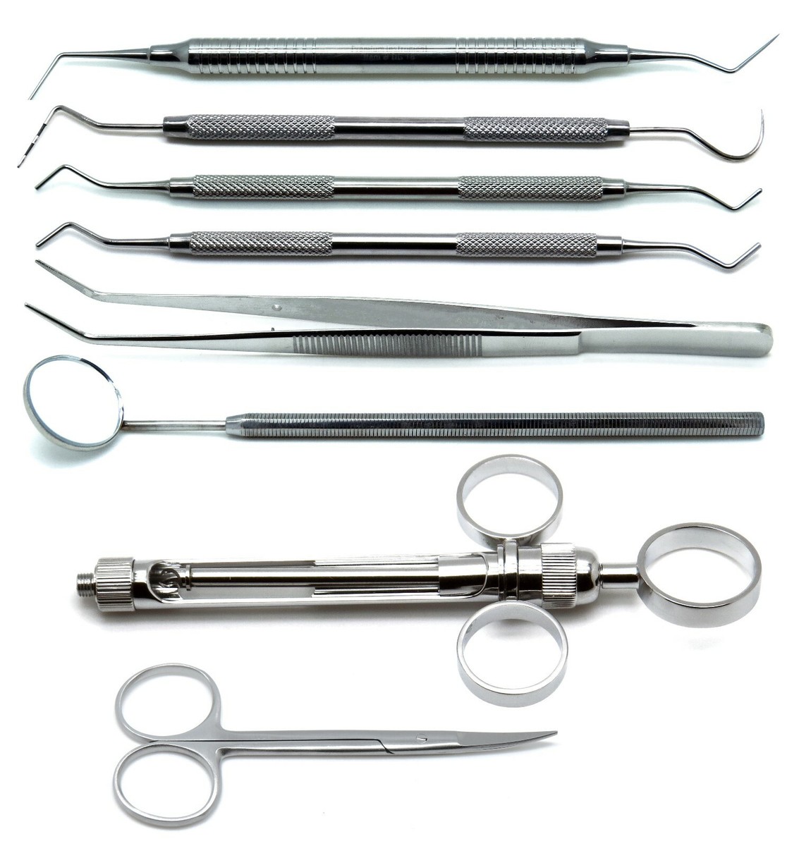 Dental Crown Prep Tray Setup Stainless Steel Premium Instruments