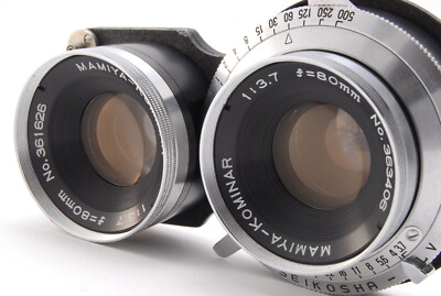 NEAR MINT] Mamiya C220 Professional TLR Camera + KOMINAR 80mm f