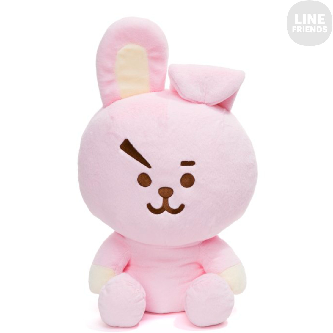 Line Friends Official BT21 Cooky Fruit Plush Doll L Size Big Toy