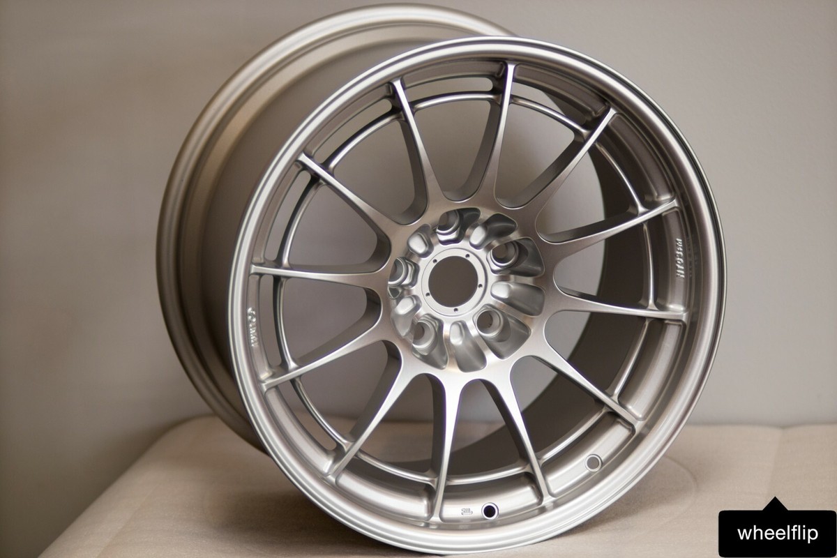 Enkei NT03+M 18x9.5 +40 5x108 - Silver Wheel | eBay