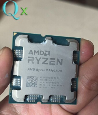 AMD Ryzen 9 7900X3D AM5 CPU Processor R9 7900X3D 4.4GHz 12-Core 24