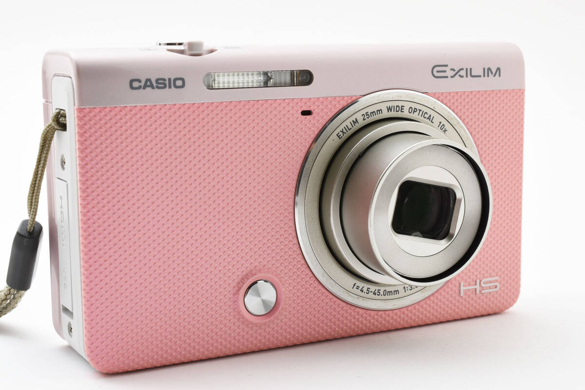 CASIO EXILIM EX-ZR60 Pink 16.1MP Digital Camera English Language