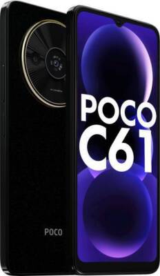 POCO C61 4G Factory Unlocked Dual SIM-128GB ROM-MTK Helio G36