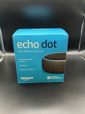 Amazon Echo Dot (3rd Generation) Smart Speaker - Charcoal for sale