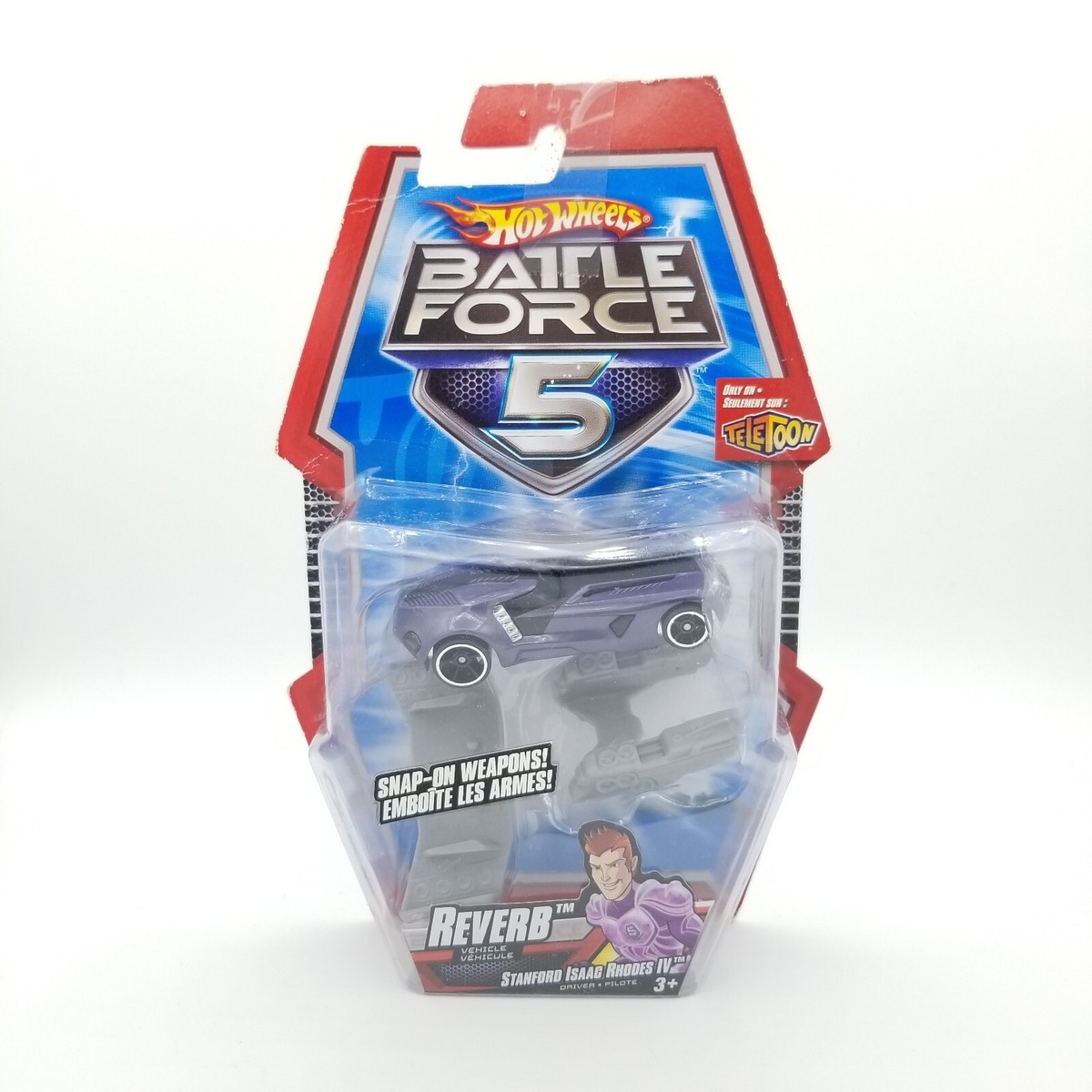 2009 Hot Wheels Battle Force 5: Reverb Stanford Isaac Rhodes IV