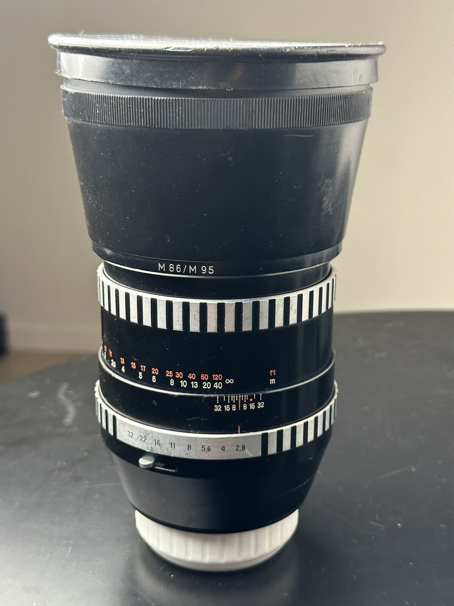 Carl Zeiss Jena Sonnar 180mm f2.8 lens Pentacon Six Zebra | eBay