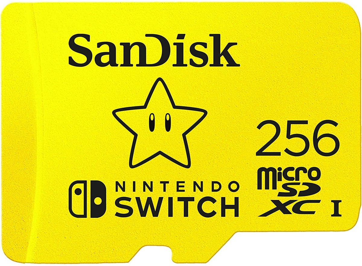 SanDisk 256GB MicroSD SDXC High Speed Memory Card for Nintendo