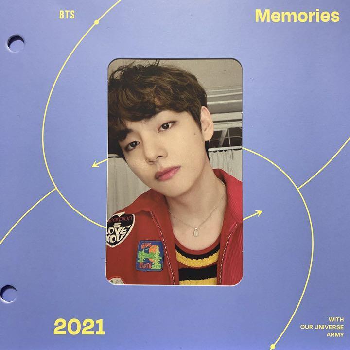 BTS Memories 2021 Blu-ray official photo card JUNGKOOK M JIN SUGA