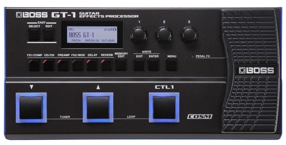 Boss GT-1 Guitar Multi-Effects Processor 761294509081| eBay