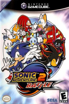 Sonic Adventure 2 Battle GameCube BOX ART Premium POSTER MADE IN