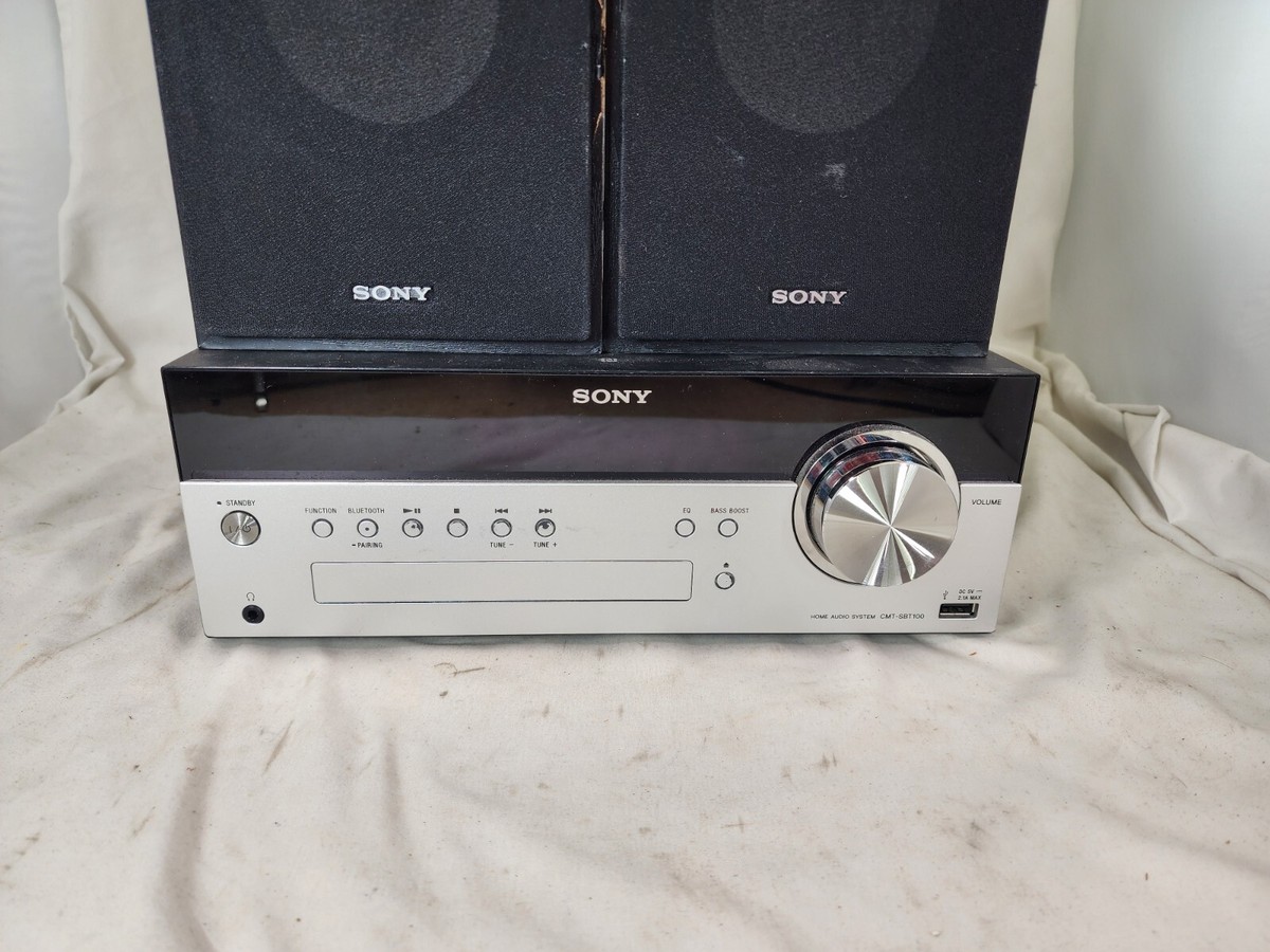 Sony CMT-SBT100 Compact CD Disc Receiver Stereo Speaker System | eBay