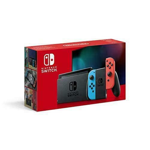 Nintendo Switch HAC-001(-01) Handheld Console - 32GB - Neon Blue