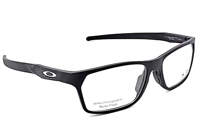 New OAKLEY Hex Jector Eyeglasses OX8032-0557 57-17 141 Satin Black