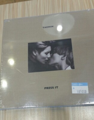 SHINee TAEMIN - PRESS IT Solo 1st Album SEALED Rare CD+PHOTOCARD+