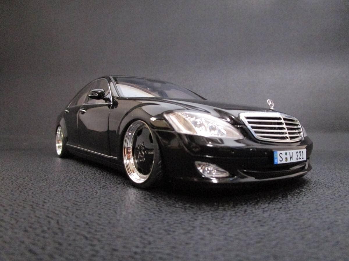 RARE 1/18 AUTOart Mercedes Benz S Klasse W221 Custom Black from