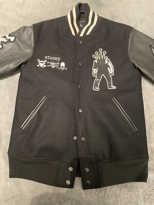 Kostas Seremetis X Stussy Varsity Jacket Size M | eBay