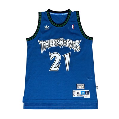 Vintage Authentic Kevin Garnett Minnesota Timberwolves Adidas NBA