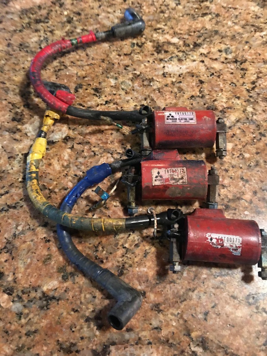 1969-1975 Kawasaki H2 750 triple H1 500 ignition coil set 21121