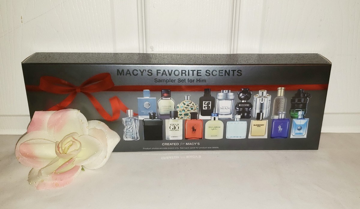 Macy's Favorite Scents Fragrance Sampler Discovery Set for Him