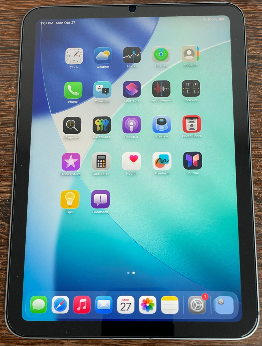 Apple iPad Mini 7th Gen (A17 Pro) Gray - WiFi + 5G Cellular 100