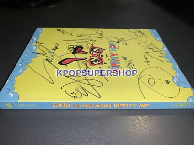 EXID 1st Mini Album Hippity Hop Autographed Signed CD Good