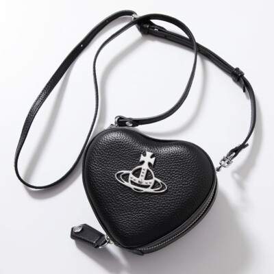 Vivienne Westwood MINI HEART CROSSBODY Micro Bag 5202006OU S000D